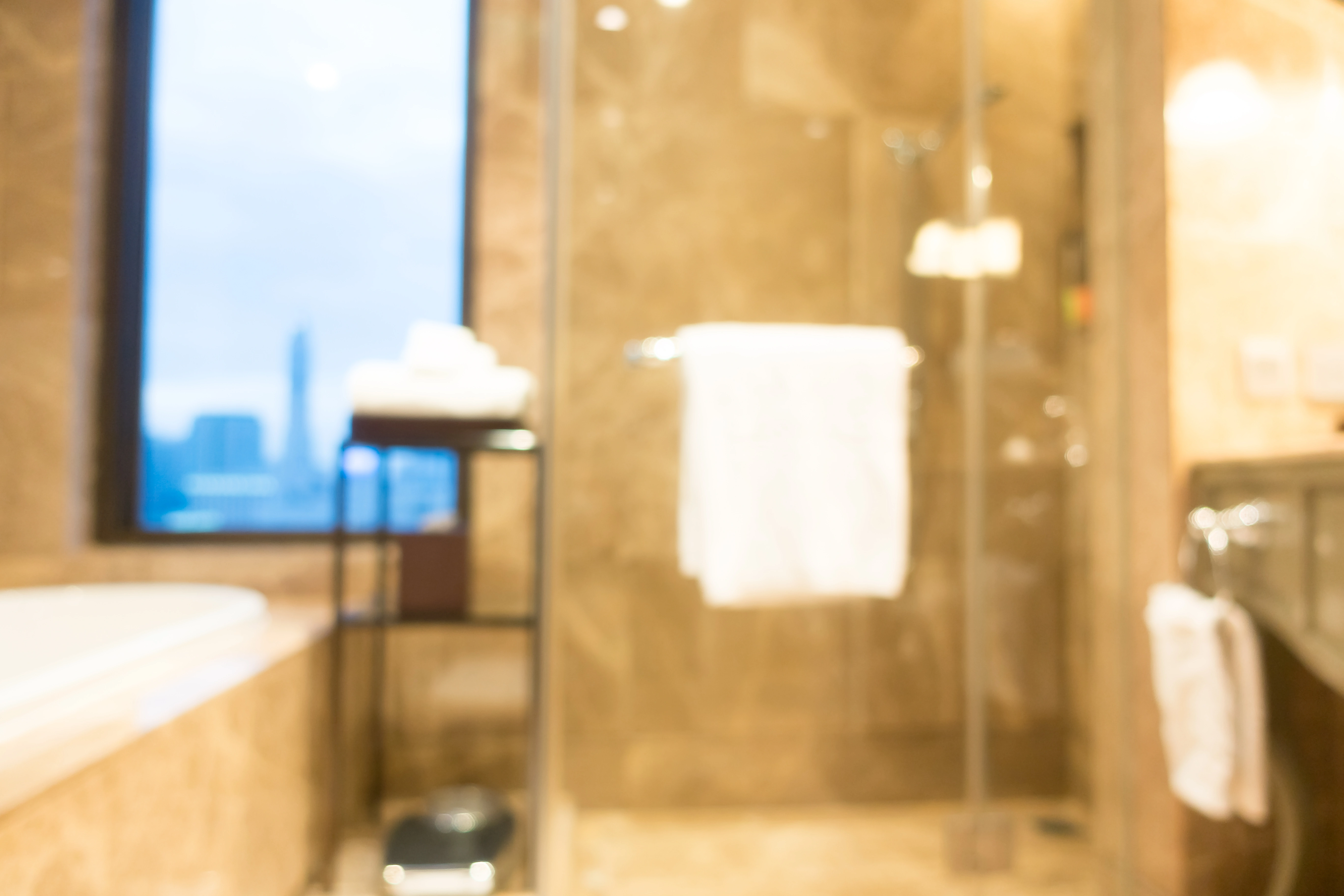 Elegant bathroom detail