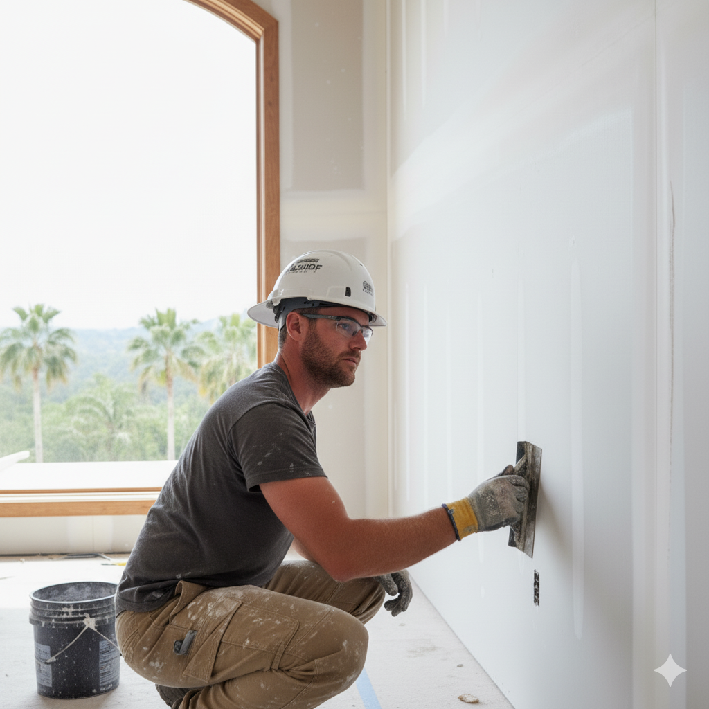 Exterior home painting with weather-resistant coatings